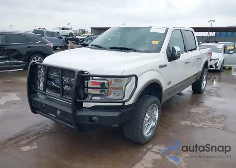 2018 Ford F-150 King Ranch z USA, uszkodzony, nr VIN 1FTEW1E51JFC43586